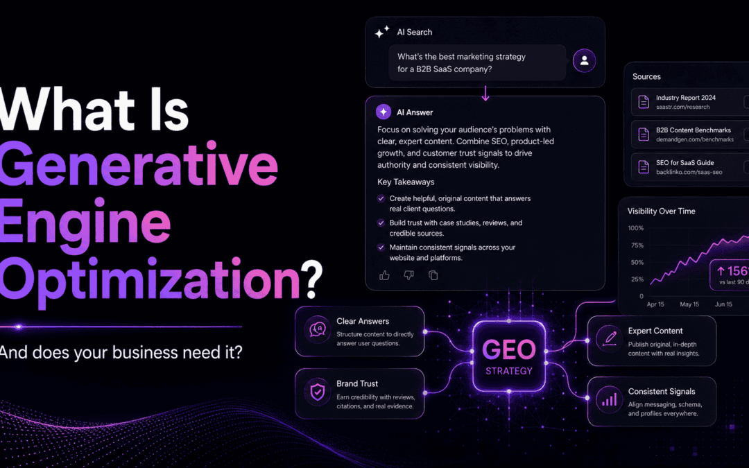 What Is Generative Engine Optimization, and Does Your Business Need It?